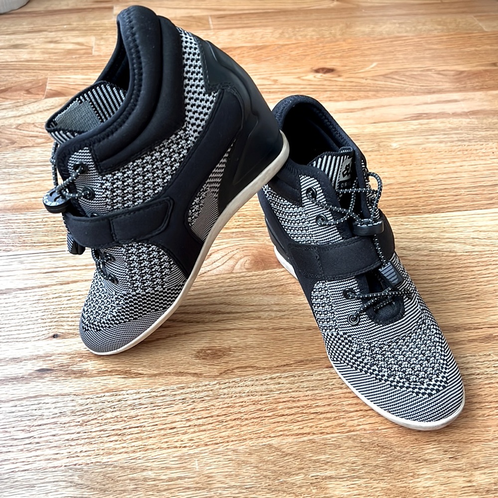 ASH Original Bebop Knit Wedge Sneakers. Size 38 (US8).